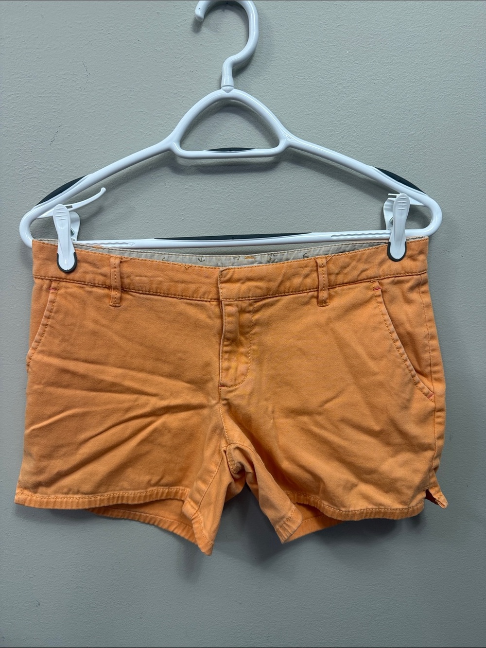 Roxy Orange Chino Shorts Women's Size 5